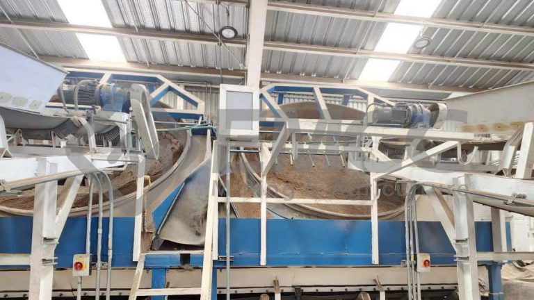 Physical picture of disc granulation production line